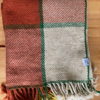 Vlněná deka barevná 150 x 200 cm
